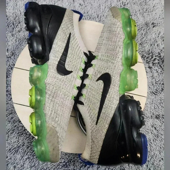 Nike Air VaporMax Flyknit 3.0 Vast Grey Men’s size 11 - Picture 6 of 9